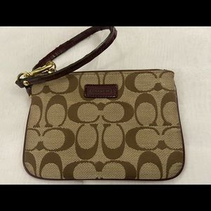 COACH Wristlet Change Purse